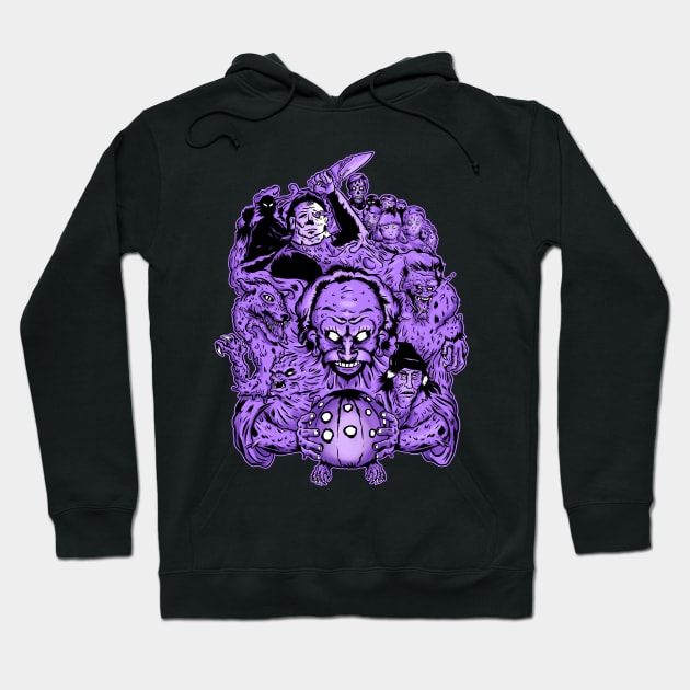 Terror has no shape - Monsters Hoodie by demonigote